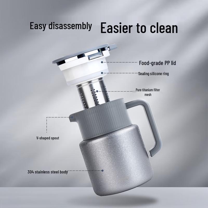 Kombak Titanium Core Insulated Stewing Tea Pot