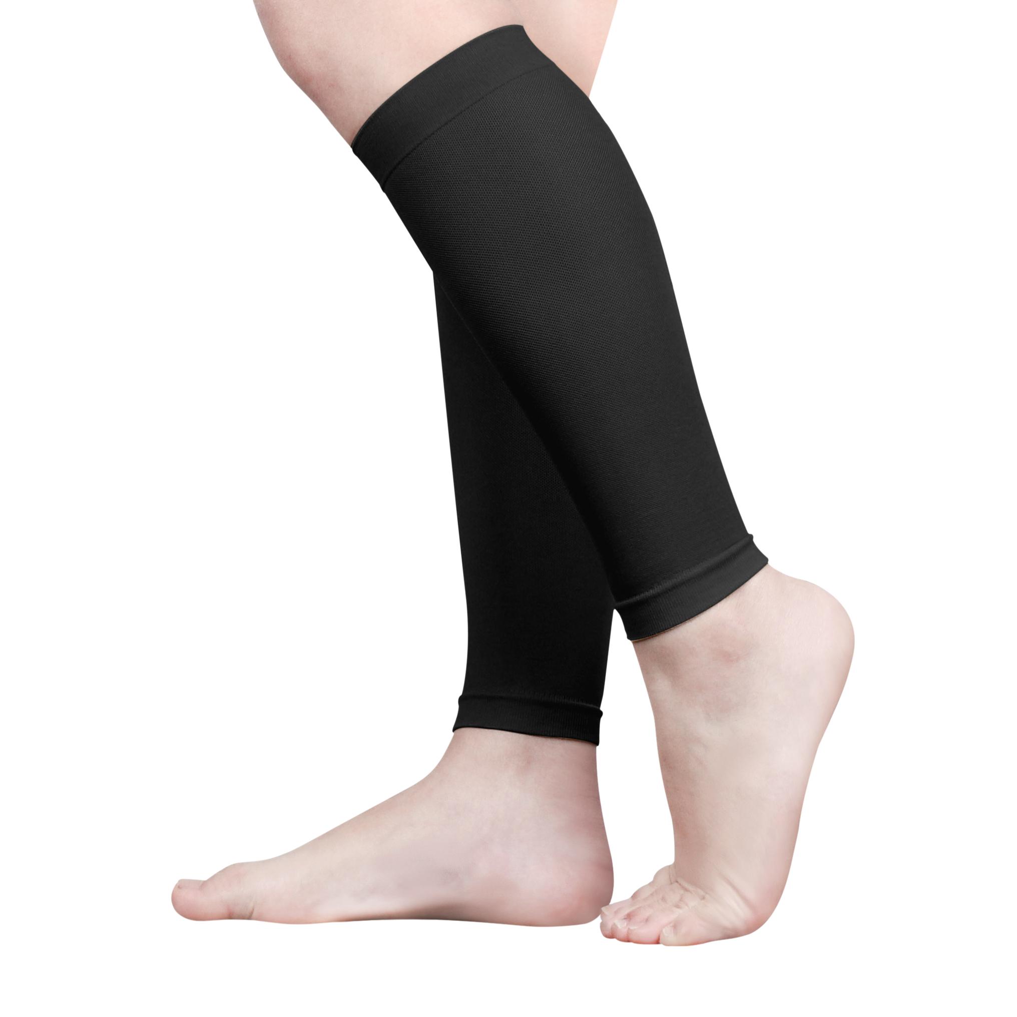 

2 шт., компрессионные рукава до икры, баскетбол, волейбол, мужские эластичные гетры для езды на велосипеде, бег, футбол, спортивные рукава для ног XL