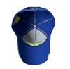 Off-Road Parkour Tricycle Racing Cap - Features two vertical stripes, numbers below, paw and English V on the sides.