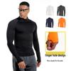 Herren Schnelltrocknendes Elastisches Langarm-Sport-T-Shirt für Laufen und Basketball - Frühling/Herbst.