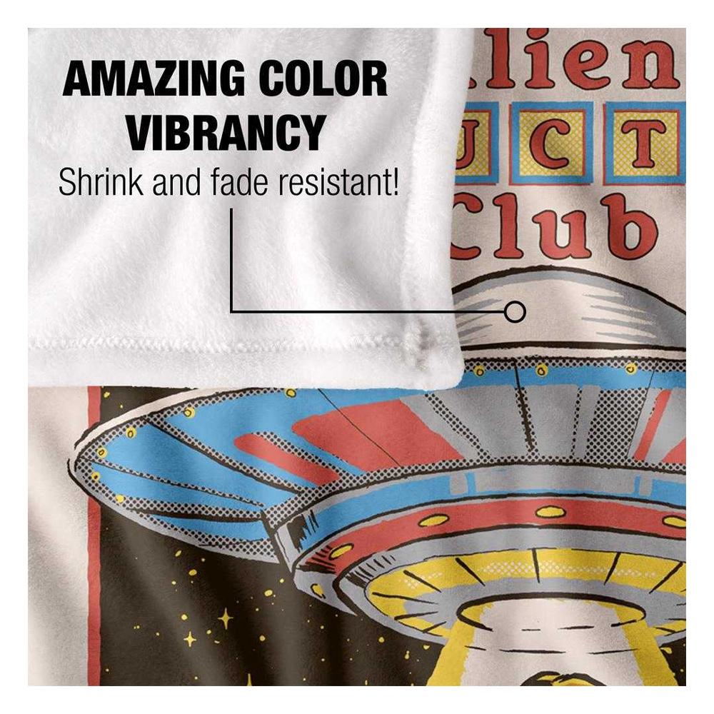 Steven Rhodes Alien Abduction Club Soft Touch Blanket