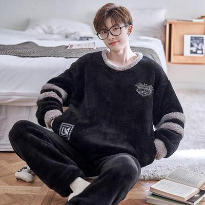 Men's Cartoon Flannel Winter Pullover