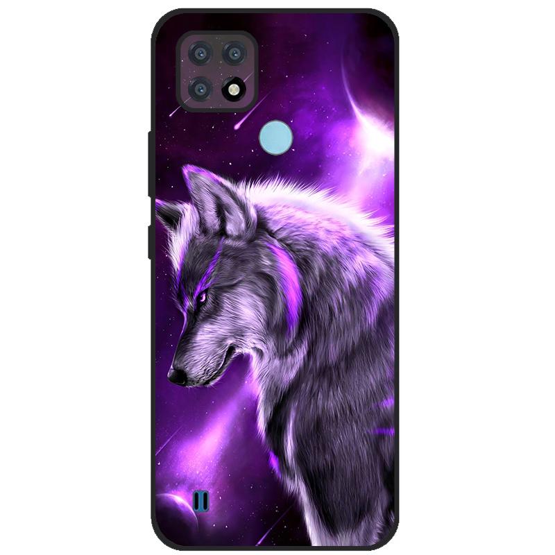For Realme C21 Case Soft Tpu Silicone Case For OPPO RealmeC21 C 21 Phone Cover Fundas RMX3201 Bumper Case For Realme C21 Cover