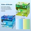 Rainbow Tearable Fluorescent Sticky Notes - Back-to-School Essentials