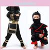 Boys Kids Children Ninja Assassin Japanese Samurai Warrior Fancy Costume Dress