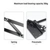 Mecanismo de Bisagra Plegable Elevable para Mesa Hardware Bisagras para Muebles 2 Piezas Acero Resistente Bisagra Hidráulica Plegable Elevación de Tapa para Escritorio
