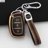 3 Buttons Tpu Car Smart Key Case Cover For Hyundai Tucson Santa Fe Rena Sonata Elantra Creta Ix35 Ix45 I10 I30 I40 Accessories