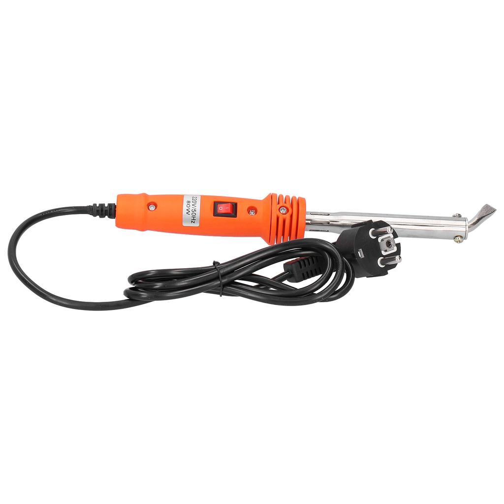 Soldering Iron Tool with Switch Electric Welding Repair Supplies 80W Elbow   16A