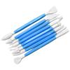 8Pcs Plastic Fondant Sculpture Pen Cake Decorating Tool Double Ended Sculpting Tool for Cake Flower Sculpture Pottery