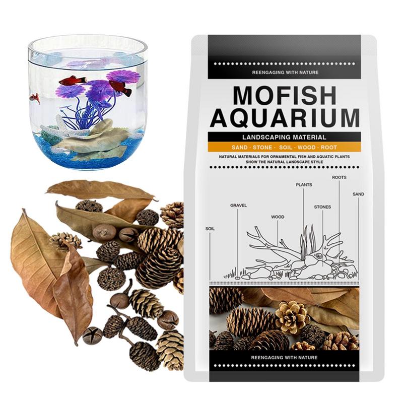 Aquarium Alder Cones Natural Fish Tank's pH Lowerer Aquarium Decorations & Accessories Multifunctional Fish Tanks Botanicals