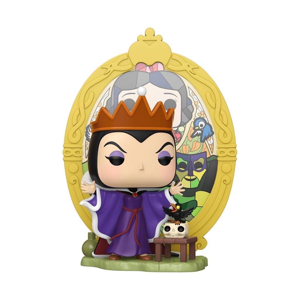 Funko Villains Evil Queen Stained Glass Disney Villains Collectible Vinyl Figure Gift Idea Official Merchandise Toys for Kids and Adults Disney Fans
