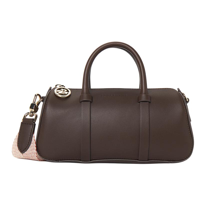 

Longchamp Daylong Small Shoulder Crossbody Handbag With Gold Hardware In Mocha Women handbags 10270HGX002 Basic Set (Bag+Dust Bag)