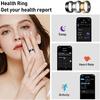 Smart Ring Health Tracker, Sleep&Exercise Monitor Heart Rate,Blood Oxygen,Fitness Trackers for Man&Women -Long Lasting Batteries,Waterproof Sleep