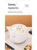 Smart Single-Serve Mini Rice Cooker for Steaming and Cooking Porridge