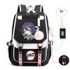 Demon slayer ghost extermination column student schoolbag junior high school student primary school student middle school student backpack
