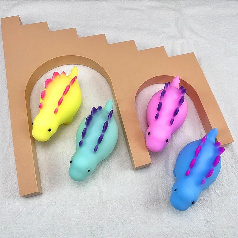 Simulation Kawai Cartoon Mini Stegosaurus Stress Relief Vent Autism Children Toy Fidgeting Toy Tpr Creative Gift Cute Decoration