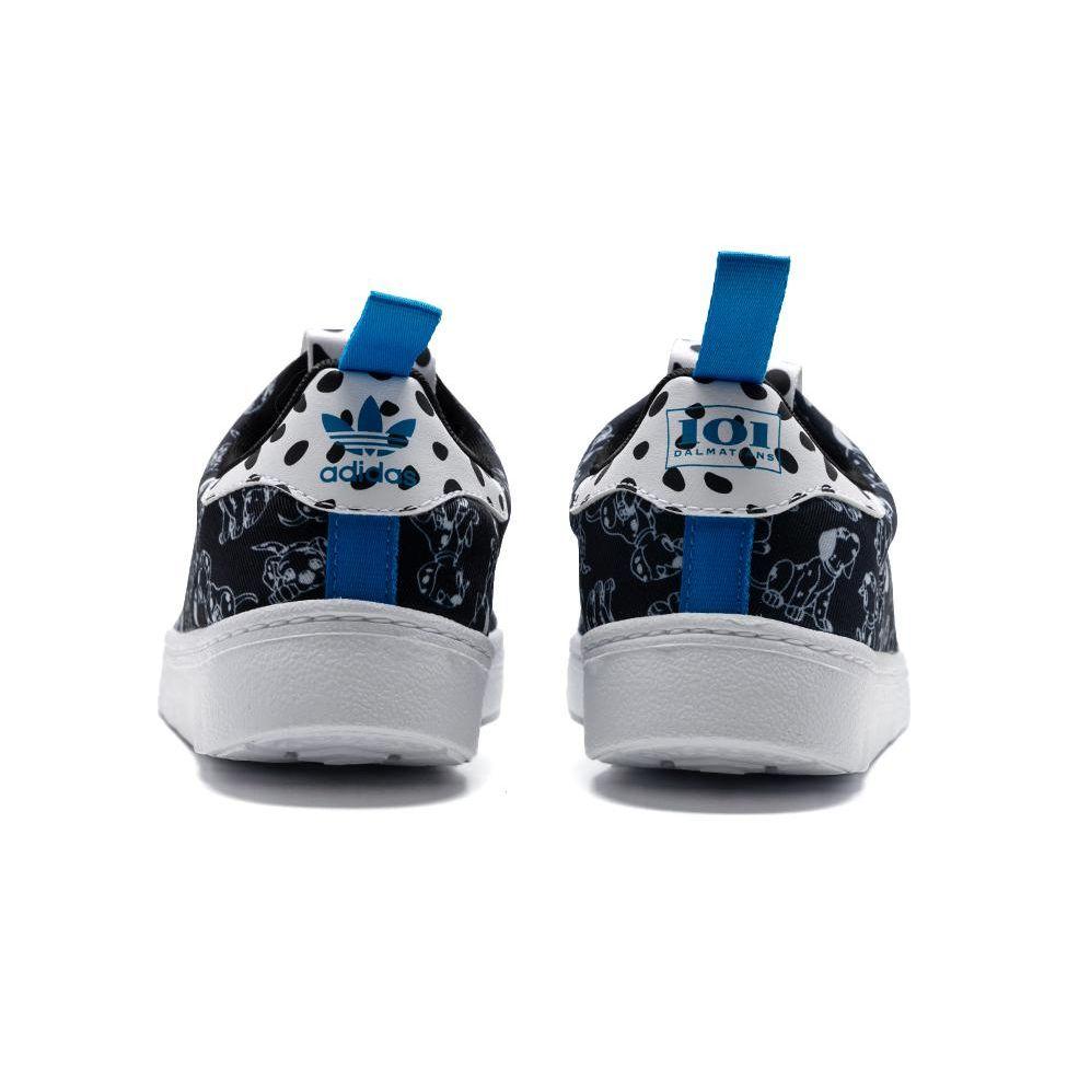 Adidas Disney x Superstar 360 J 101 Dalmatians - Puppy Print Kids Sneakers Black Core-Black Cloud-White ID9710