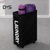 Laundry Basket with Wheels Easy Movement Large Capacity Foldable Design Waterproof Laundry Basket Dirty Clothes Hamper