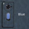 Para ZTE Nubia Z70 Ultra Funda con Soporte de Anillo de Cuero de Oveja Para Nubia Z50 Ultra Z60S Pro Protección de Lente Funda a Prueba de Golpes