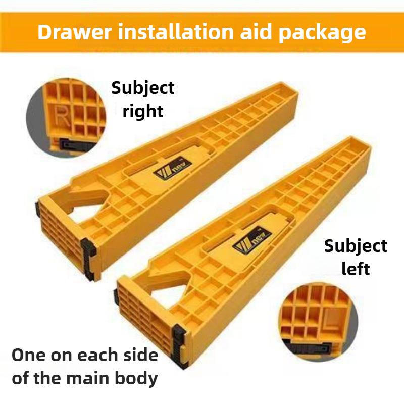 Drawer Installation Accessory Track Portable Woodworking Tools Parts Modification Fixed Punching Tools DIY Positioning Tools