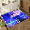 Call of the Night Floor Mat Soft Thickened Absorbent Non-Slip Bedroom Living Room Door Mat Home Decor Flannel Rugs