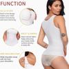 Genie Wirefree Body Shaper Cami with Pads - Tummy Control Sports Vest