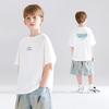 Mucmukn Boys' Cooling Foam Print Short Sleeve T-Shirt