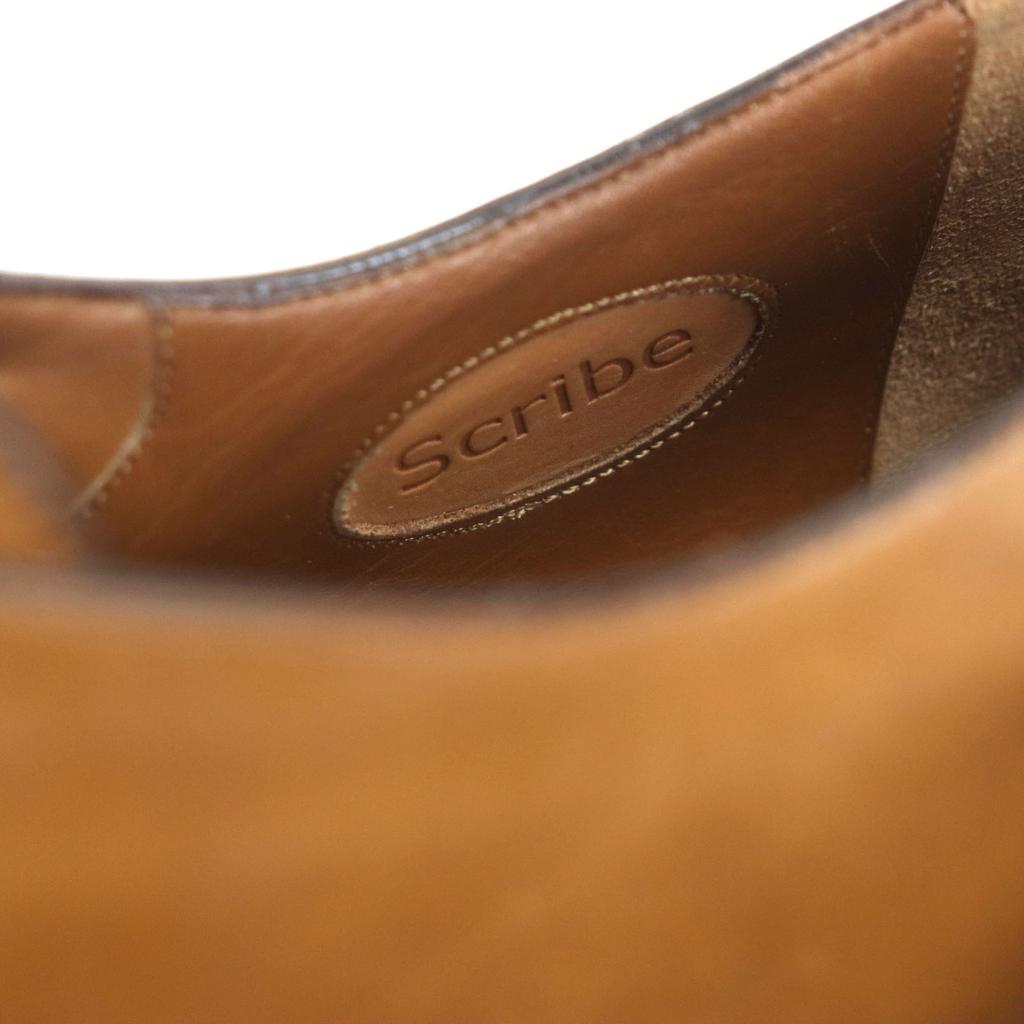 Doskonałe skórzane buty BALLY SCRIBE Double monk strap gładki nosek Brązowe męskie 8 Używane