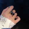 Imprisoned Heart Metal Thorns Love Ring Irregular European and American Niche Design Open Ring Couple Ring