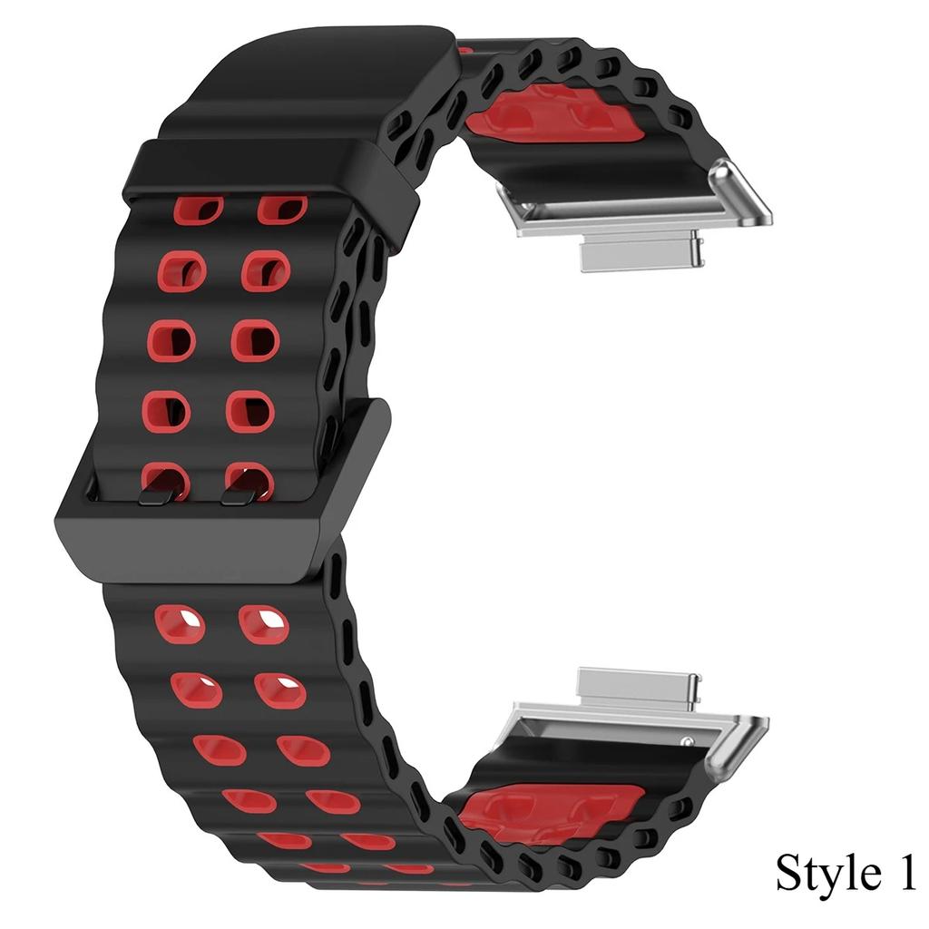 Voor Redmi Watch 6 Siliconen Polsband Voor Redmi Watch 5/4 Horlogebandje Voor Xiaomi Mi Band 8/9Pro Ademend Bandje Sportarmband