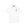 Polo Polo Bear Logo Embroidered Casual Short Sleeve Polo Shirt Men Tops White 710792901-001