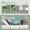 ENDLESS BASE Tarp Tent 3m X 3m with 1 Side Sheet To Air Ventilation UV Protection Water Resistant Storage Case One-touch [Easy Assemble! ]