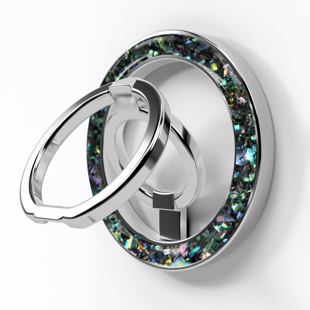 MagSafe Magnetic 360° Rotating Glitter Finger Ring & Desktop Phone Holder