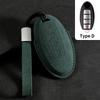 Suede Car Key Case Cover Fit For Q50 Q60 Q70 Qx50 Qx60 Qx70 G25 Fx Jx35 Fx25 Fx35 Ex37 Non-Oem Key Fob Protector