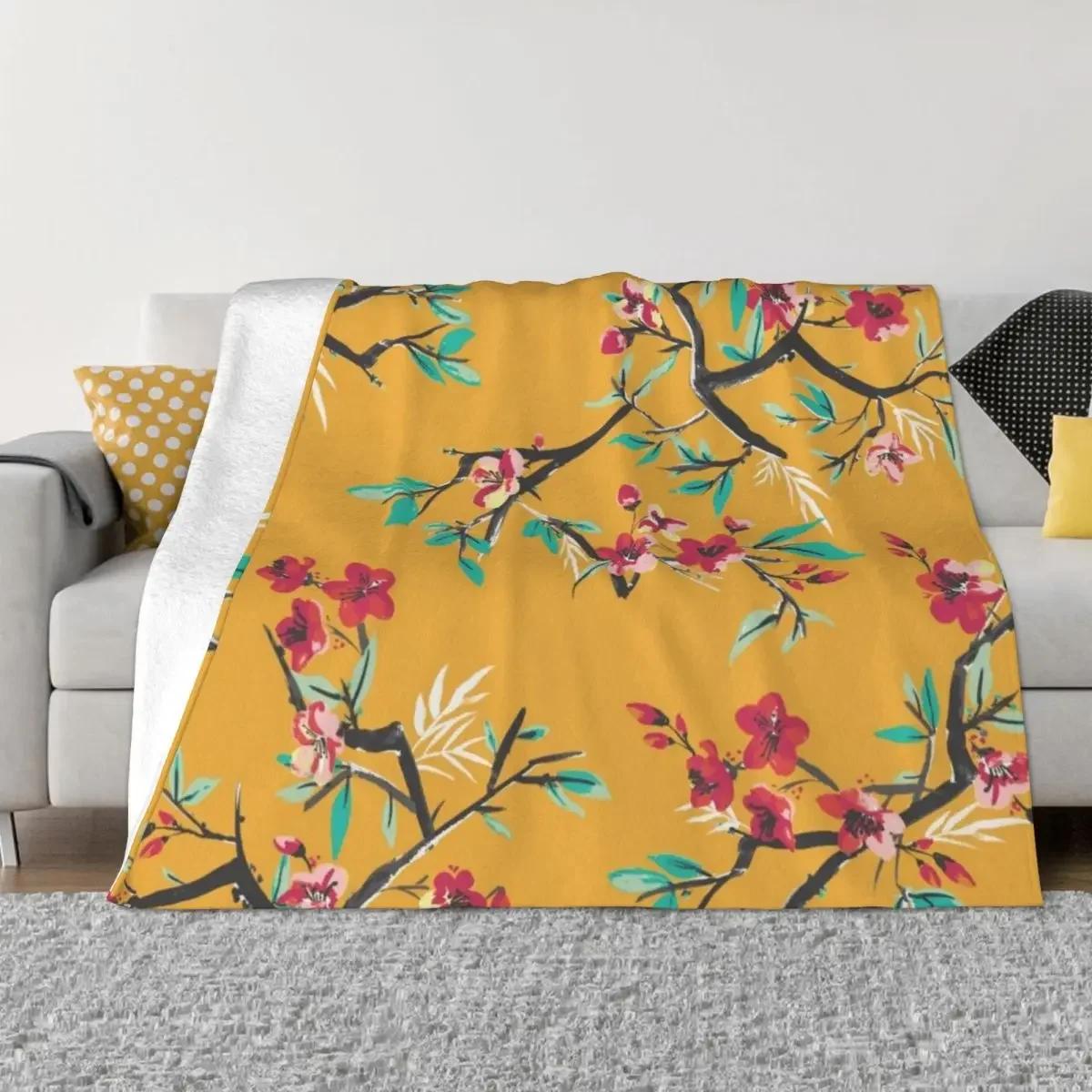 

Японский цветущий плед Роскошный Очень большой плед Теплые Плед-одеяла 75X95CM серый