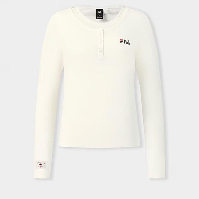 

FILA Women s Slim-Fit Knitted Long Sleeve Henley Top M