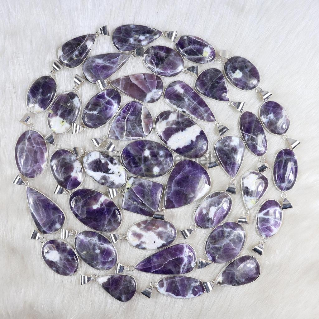 Morado Opal Pendant Sterling Silver Pendant Purple Morado Pendant Morado Opal Gemstone Pendant Bezel Pendant Handmade Pendant Jewelry Girls Pendant