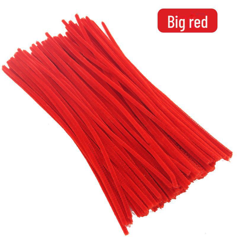 

Детские экологически чистые полоски плюшевой шерсти для творческих и ремесленных проектов 100 pieces