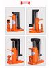Vertical Duckbill Hydraulic Claw Jack Lifter: Low-Position Cross-Top, 5T/10T/20T Capacity, 50 Ton Max Track Jack.
