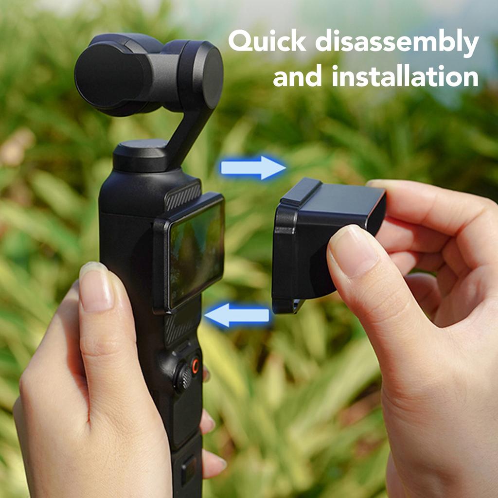 Screen Sun Hood Lightweight Anti Glare Screen Protector Cover Accessories for Osmo Pocket 3