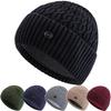 New Style Unisex Dandy Cap Stylish Soft Beanie Hats Winter Hat Fur Lined Warm Cap For Men Women Thicken Ski Sports Knitted Hat