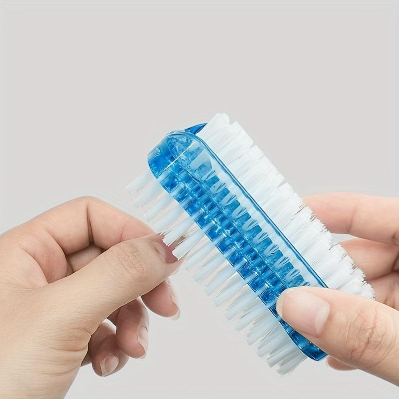 1pc Double Sided Nail Brush Cleaning Brush, Manicure And Pedicure Tool For Fingernails Toenails
