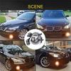 Fog Lamp Assembly With Bulbs For BMW 3 5 6 Series E60 E61 E90 E91 323i 325i 525i Front Bumper Anti Fog Light 63176910791