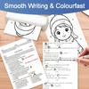 2/4 Roll A4 Quick-drying Heat-sensitive Paper, Suitable for Portable Printers - Thicker, Clearer Fonts, High Quality