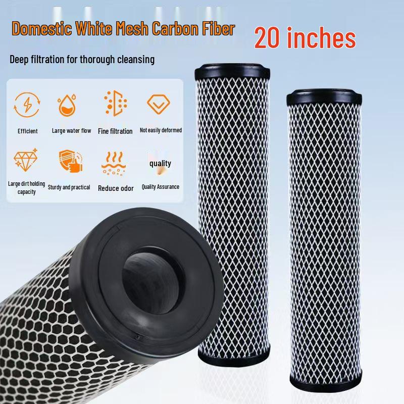 Carbon Fiber Water Purifier Filters: 10, 20, 30-inch High-Efficiency Precision Filtration Cartridges