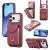 Wallet Case for iPhone 17 Pro Max/17 Air with Card Holder, 360° Rotating Ring Kickstand Cover, Protective Shockproof Bumper