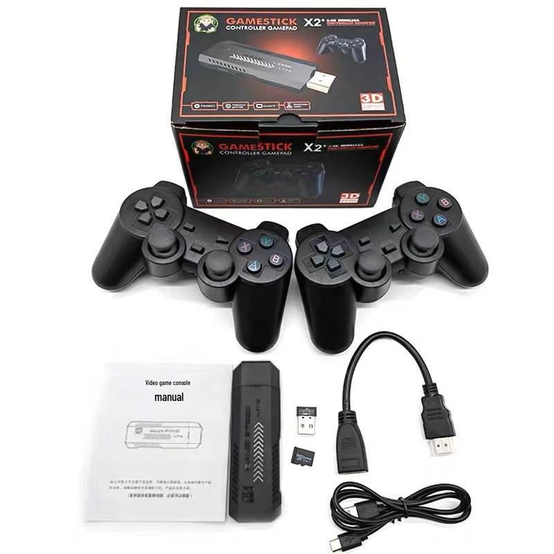 X2 Wireless Retro 4K Arcade Console: Dual Player Home Gaming System 64GB
