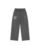 BORN TO WIN 85 Pigment One Tuck Semi Wide Fit Pants [Charcoal]