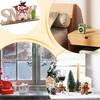 Christmas Table Decorations wooden old man snowman English letter card desktop ornaments Christmas Home Decoration ornaments