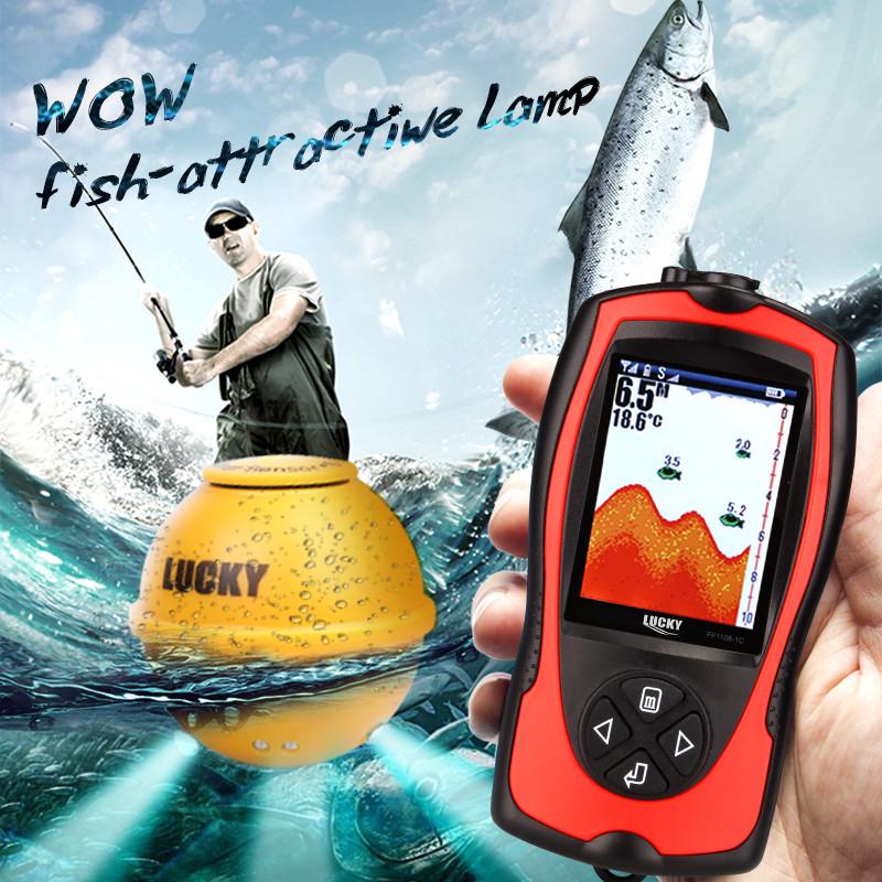 Wireless HD Color Sonar Fish Finder - Smart Outdoor Fishing Gear